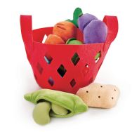 Panier de légumes en tissu