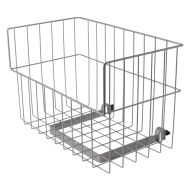 Panier de rangement pour chariot en fil