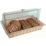 Panier rectangulaire en polypropylène 53x32,5x8 cm