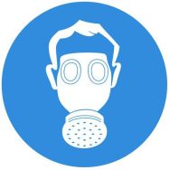 Panneau - Porter une protection respiratoire - Systemtext