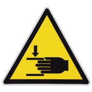 Panneau - Risque d'écrasement - Manutan Expert