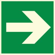 Panneau - flêche direction -