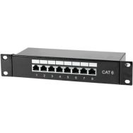 Panneau 10'' 1U 8 ports CAT6 stp