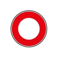 Panneau B0 Circulation interdite classe 2 - Aximum