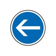 Panneau B21.2 Direction obligatoire à gauche classe 2 - Aximum