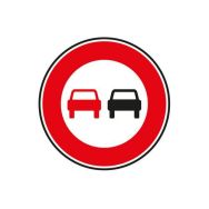 Panneau B3 Interdiction de dépasser classe 2 - Aximum