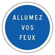 Panneau BK29 Obligation