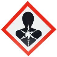 Panneau CLP - Risque sanitaire - Aluminium - 300x300 mm