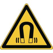 Panneau Danger - Matières radioactives - Rigide 87 x100 mm