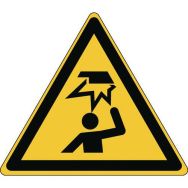 Panneau:Danger| Obstacle en hauteur 173 x200 mm