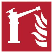Panneau:Moniteur d'incendie 200 x200 mm