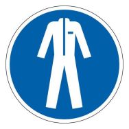 Panneau Vêtements de protection obligatoires - PVC - Manutan Expert