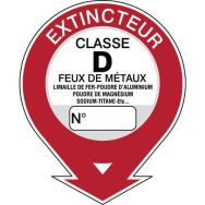 Panneau anti-incendie - ''Extincteur'' - Rigide