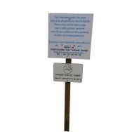 Panneau d information