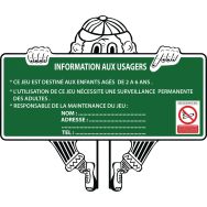 Panneau d'information Le môme Wiki Cat