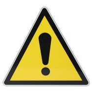 Panneau danger - Signal général - Aluminium - 200 mm