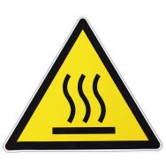 Panneau danger - Surface chaude - Manutan Expert