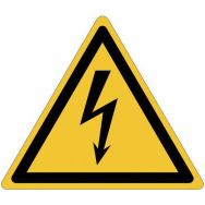 Panneau danger - Tension électrique - PVC - Manutan Expert