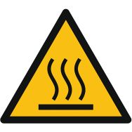 Panneau danger - Surface chaude - Aluminium - Manutan Expert