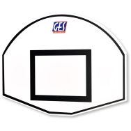 Panneau de basketball GES demi lune 120 x 90 cm