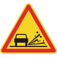 Panneau de chantier temporaire Classe T2 DG Côté 700mm Gamme 70