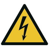 Panneau de danger - ''Tension électrique'' - Rigide