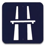 Panneau de signalisation- Autoroute