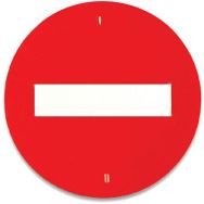Panneau de signalisation - Sens Interdit