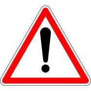 Panneau de signalisation A14 Autres dangers - Kelias