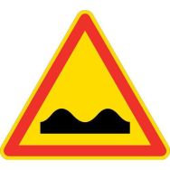 Panneau de signalisation temporaire AK2 Dos d'âne - Lacroix