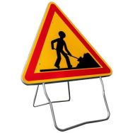 Panneau de signalisation temporaire AK5 CL1 Travaux