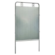 Panneau électoral double à sceller