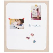 Panneau affichage magnétique repositionnable