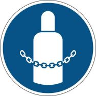 Panneau obligation - Sécuriser bouteilles de gaz - Rigide