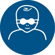 Panneau protection des yeux opaque pour enfants obligatoire - Djois Made By Tarifold