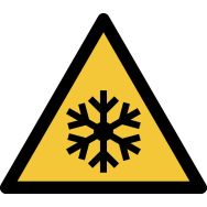 Panneau pictogramme Temperatures Basses - Djois Made By Tarifold