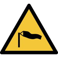 Panneau pictogramme Vent Fort - Djois Made By Tarifold