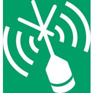 Panneau pictogramme balise radio - Djois Made By Tarifold