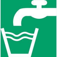 Panneau pictogramme eau potable - Djois Made By Tarifold