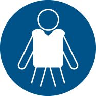 Panneau utilisation obligatoire d'un gilet de sauvetage - Djois Made By Tarifold