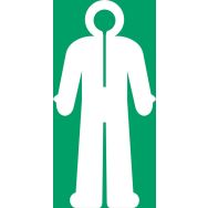 Panneau pictogramme vetements de survie - Djois Made By Tarifold