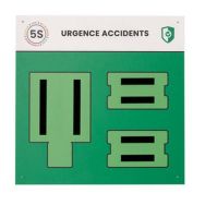 Panneau urgence accidents - Paperflow