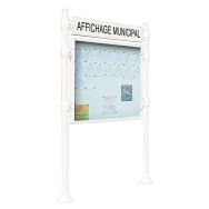 Panneau vitrine Province double face titre - Agora - Procity