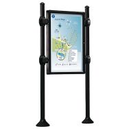 Panneau vitrine Province simple face - Agora - Procity