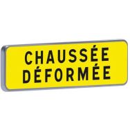 Panonceau KM9 Chaussée déformée - C2 - 900x250cm