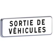 Panonceau M9 Sortie de véhicules - Taliaplast