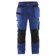 Pantalon artisan bleu roi/noir