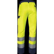 Pantalon haute visibilité CL2 - Jaune fluo Bleu Marine T.L