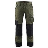 Pantalon paysagiste - Blaklader - Taille : 40 - Vert/noir