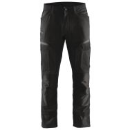 Pantalon services stretch noir/gris foncé